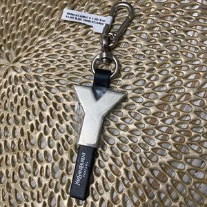 YSL // Yves Saint Laurent Parfums key ring, NWOT/unused